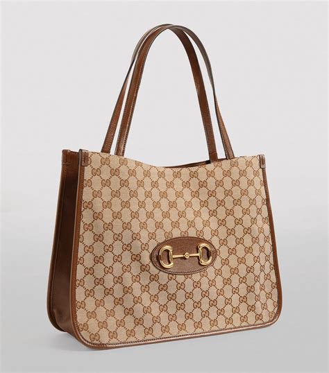 horse bit bag gucci|Gucci Horsebit 1955 tote bag.